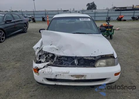 1995 Toyota Corolla Le from USA, damaged, VIN 1NXAE09B1SZ283543